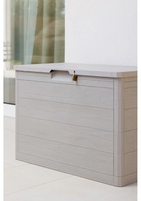 Bézs kerti tárolódoboz Woodys – Toomax