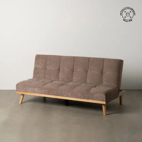 Barna zsenília kinyitható kanapé 178 cm – Ixia