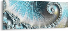 Egy texturált spirál képe (120x50 cm)