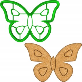 HĂșsvĂ©ti Forma MĂ©zeskalĂĄcs lyukasztĂł HĂșsvĂ©ti pillangĂł 8cm