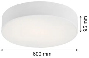 Argon 2082 - DARLING mennyezeti lámpa 5xE27/15W/230V, 60 cm, fehér
