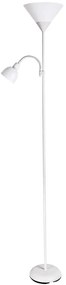 Brilagi - ARIANA állólámpa 1xE27/100W/230V + 1xE14/25W fehér