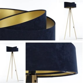 Állólámpa GALAXY 1xE27/60W/230V kék/bézs