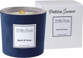 Gyertya Hevy Skin Gránát Myrrh Tonka White