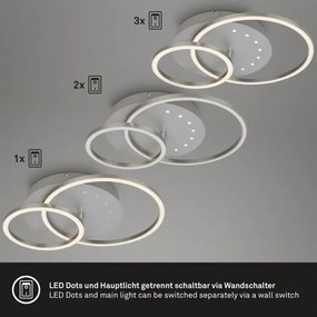 Brilo - LED dimmelhető mennyezeti lámpatest LED/26W/230V 3000K matt króm