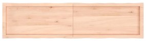 kezeletlen tömör fa asztallap 160x40x(2-6) cm