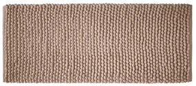 Barna fürdőszobai kilépő 50x120 cm Aspen Bobble – Bianca