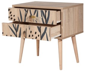 Éjjeliszekrény Tobobi 8 (többszínű). 1094396