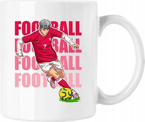 Futball Bögre Rajongóknak Fehér 330ml