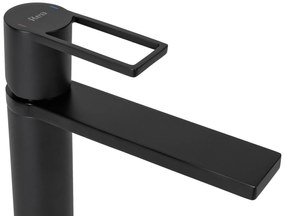Fürdőszobai csaptelep Rea Flip Black low