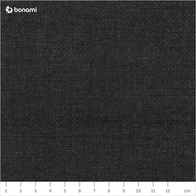 Fekete ágyneműtartós boxspring ágy 200x200 cm Ruby – Maison de Rêve