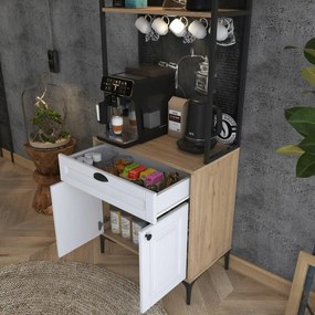 Jehy szekrény Walnut and White