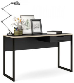 Felix Light íróasztal 130, fekete matt / fekete