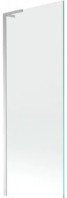 Mexen Next L, 1 szárnyas kádparaván 70 x 150 cm, 6mm átlátszó üveg, króm profil, 895-070-000-03-00-01