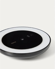 Fekete LED dimmelhető mennyezeti lámpa fém búrával ø 16 cm Porte – Kave Home