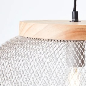 Brilliant - GIADA zsinóros csillár 1xE27/40W/230V, Ø 39 cm, szürke