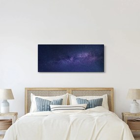 Éjszakai égbolt képe (120x50 cm)