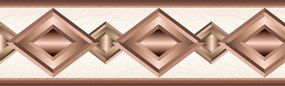 Deco Border fali dekorációs csík 58 rombusz