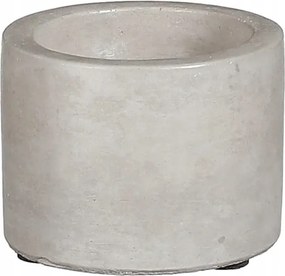 Gyertyatartó világos szürke