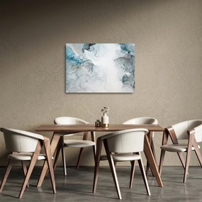 Üveg kép - Kék márvány (70x50 cm)