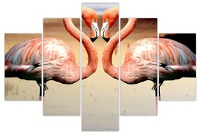 Kép - két flamingó (150x105 cm)