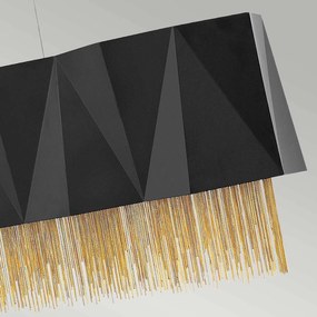 Elstead glamour modern függeszték zuma fekete arany elshk-zuma-isle-sbg