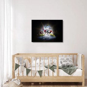 Kép - Sportolók (üvegen) (70x50 cm)