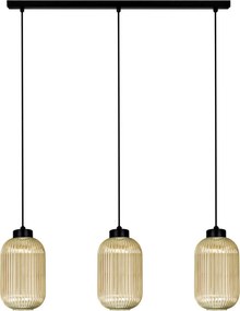 KAJA K-5744 FADIGA Sárga Színű Függeszték 3xE27 15W IP20