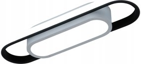 Lampa Sufitowa Plafon Led Biała Czarna Nowoczesna W Korytarz 6500K 30W