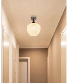 Globo 15548DK - Mennyezeti lámpa MAXY 1xE27/40W/230V fehér/antracit