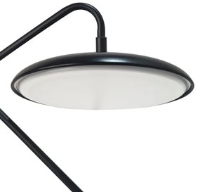 Nordlux - LED asztali lámpa ARTIST LED/15W/230V fekete