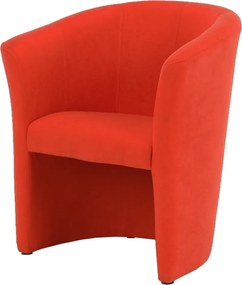 Klub fotel, narancssárga, CUBA