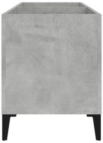 betonszürke szerelt fa hanglemezszekrény 74,5x38x48 cm