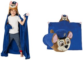 Mancs Őrjárat Chase 3D coral fleece polár takaró 110x140cm