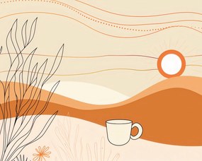 Poszter 50x40cm Reggeli póréhagyma