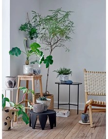 Ignacia fehér terrakotta virágcserép, magasság 15,5 cm - Bloomingville