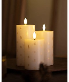 LED gyertya szett 3 db-os (magasság 15 cm) Sille – Sirius