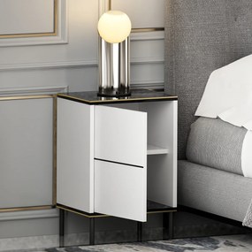 Imaj White Marble éjjeliszekrény