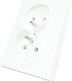 Dupla P/t Aljzat 2X2P+Z 16A,250V