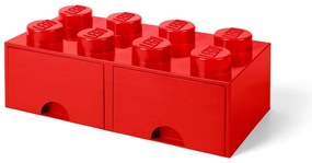 Piros 2 fiókos tárolódoboz - LEGO®