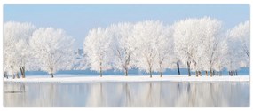 Egy kép egy téli tájról (120x50 cm)