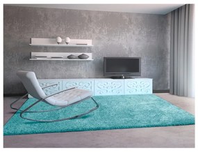 Aqua Liso világoskék szőnyeg, 57 x 110 cm - Universal