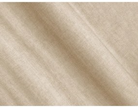 Bézs bársony kinyitható-tárolóhelyes sarokkanapé (bal oldali-heverő résszel) Linz – Cosmopolitan Design