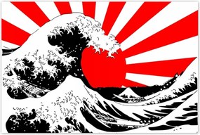 Poszterek 120x80 Japán Kamikaze