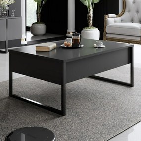 Luxe Anthracite and Black konferenciaasztal