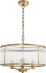 Dar Lighting glamour modern függeszték evelyn antik bronz dareve0363
