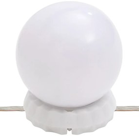 fekete tükrös szekrény LED-ekkel 90x31,5x62 cm