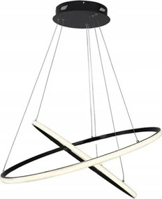 LED-es függeszték lámpa Mennyezeti Körzet Semleges Szín Fekete 49W