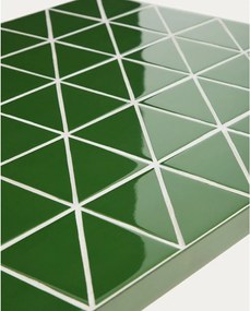 Kerti kisasztal kerámia asztallappal 51x81 cm Maurina – Kave Home