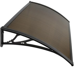 Aldotrade ajtótető 120 x 80 cm Lagrada, barna